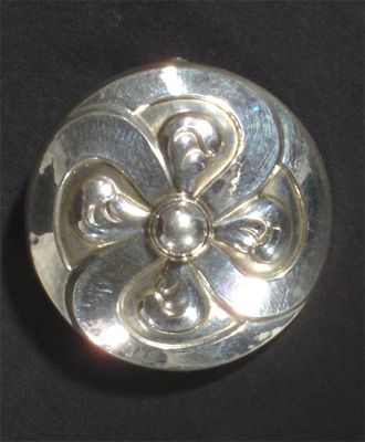 Appraisal: A Georg Jensen silver brooch model no stamped marks cm