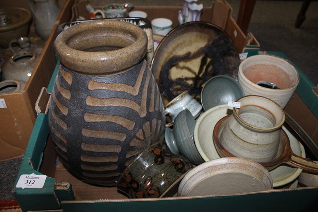 Appraisal: A COLLECTION OF STUDIO POTTERY including stoneware and other pieces