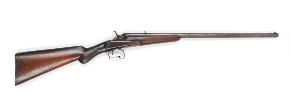 Appraisal: BELGIAN FLOBERT SINGLE SHOT RIFLE Circa late 's to early