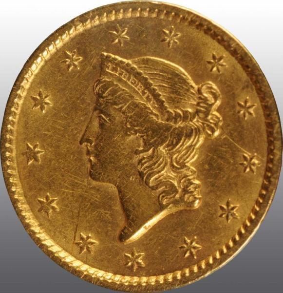 Appraisal: Coronet Gold Description Graded GENUINE SCRATCH by PCGS