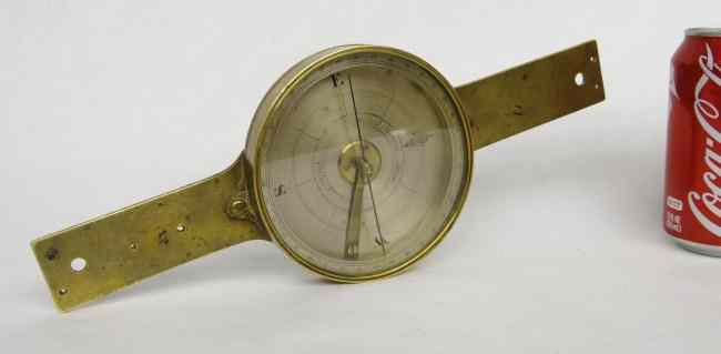 Appraisal: th c American surveyors compass marked ''B Stancliffe Maker Philad