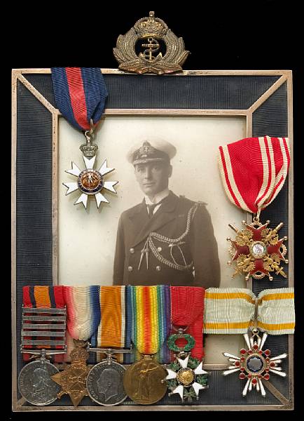 Appraisal: An extensive group of medals and memorabilia of Admiral Wilfrid