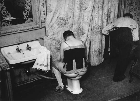 Appraisal: BRASSA - La Toilette Rue Quincampoix Silver print x inches