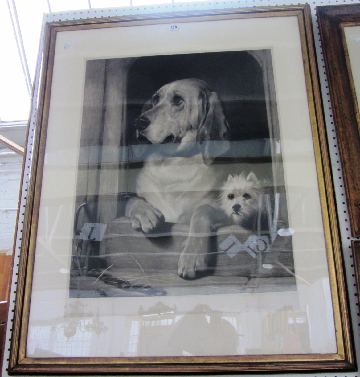 Appraisal: After Sir Edwin Landseer Dignity and impudence engraving cm x