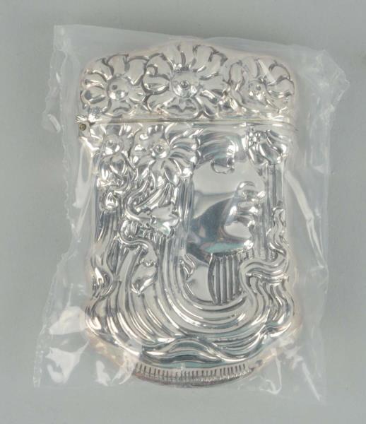 Appraisal: Sterling Silver Convention Match Safe IMSA St Louis Art Nouveau