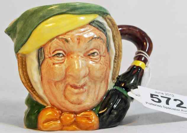 Appraisal: Royal Doulton Small Sized Prototype Colourway Character Jug of Sairey