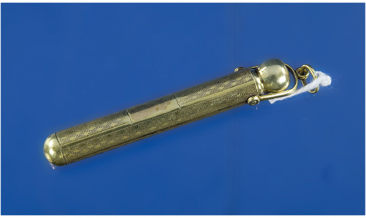 Appraisal: A Telescopic Pencil by Fairchild U S A enclosed in