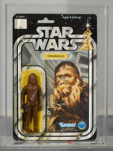 Appraisal: Star Wars Chewbacca Action Figure Description Star Wars carded Rare