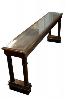 Appraisal: A th Century mahogany serving table in the manner of