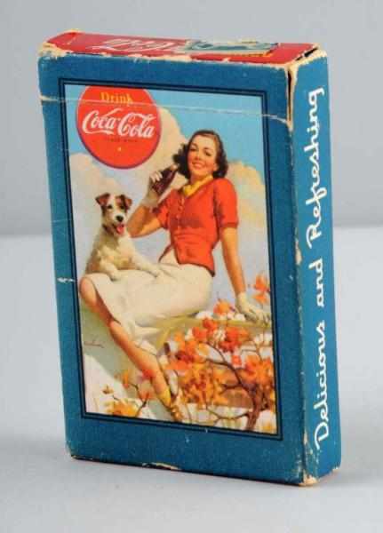 Appraisal: Deck of Coca-Cola Playing Cards Description Complete and original with