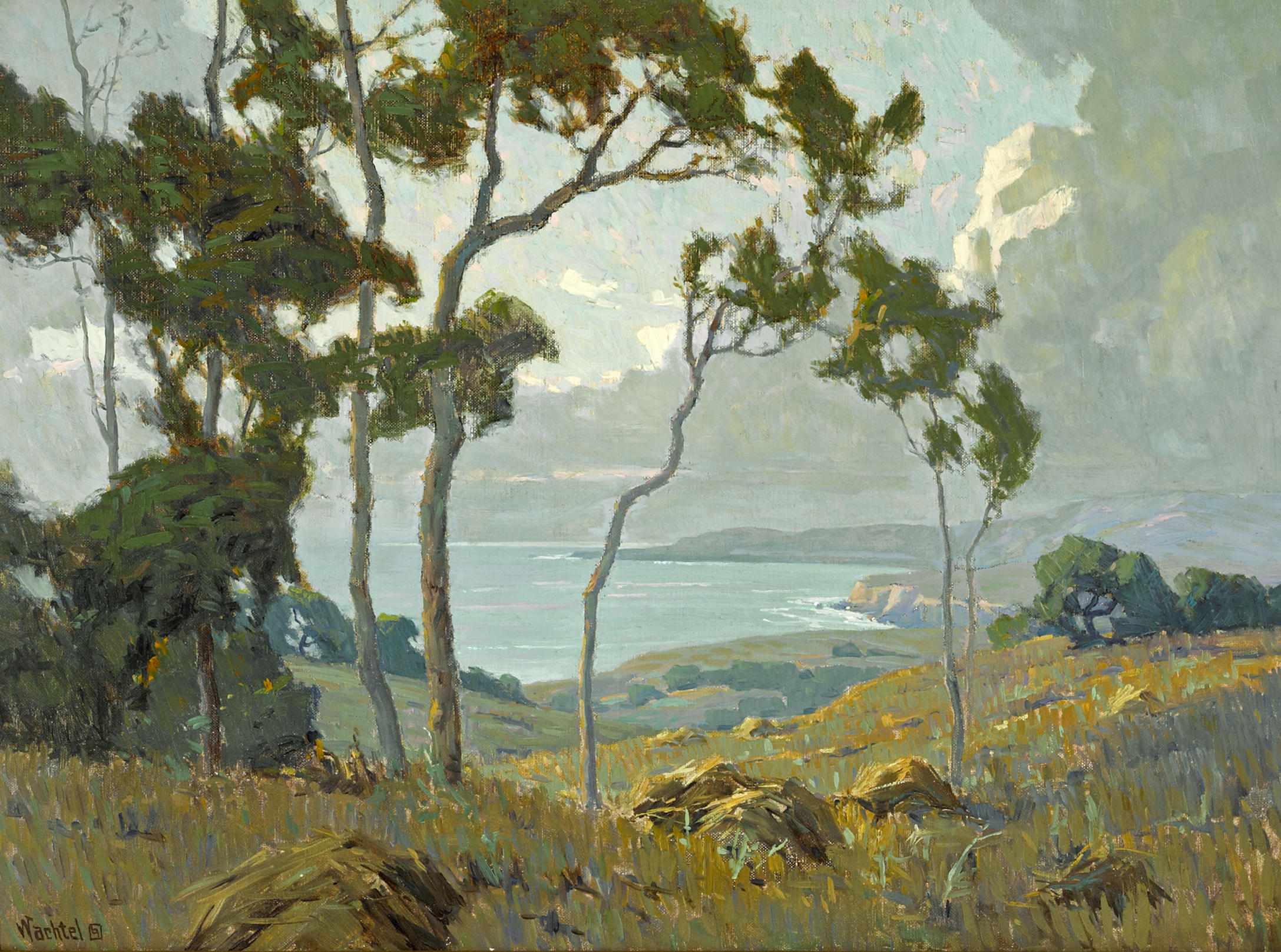 Appraisal: Elmer Wachtel American - Montecito signed with artist's device 'Wachtel'