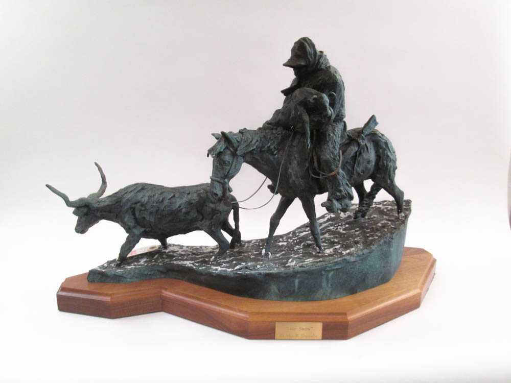 Appraisal: CHARLES R GONZALES LIMITED EDITION BRONZE Oregon th st Century