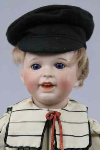 Appraisal: SFBJ CHARACTER TODDLER DOLL Bisque head incised ''SFBJ Paris ''