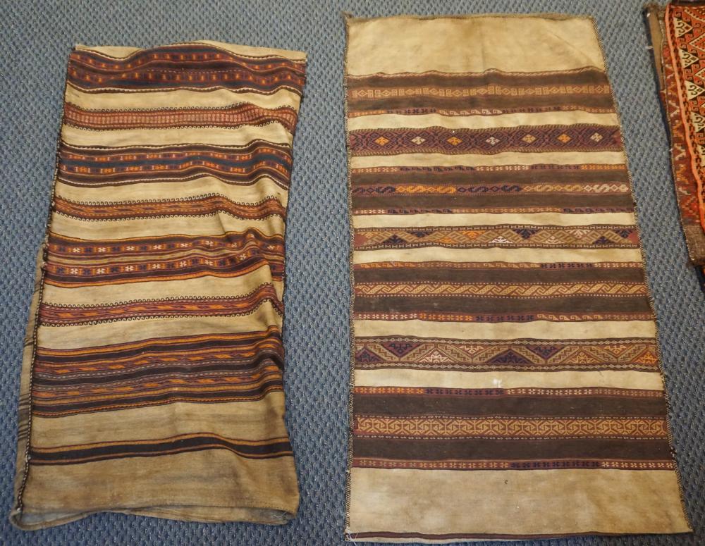 Appraisal: Two Belouchistan Storage Bags ft in x ft in and