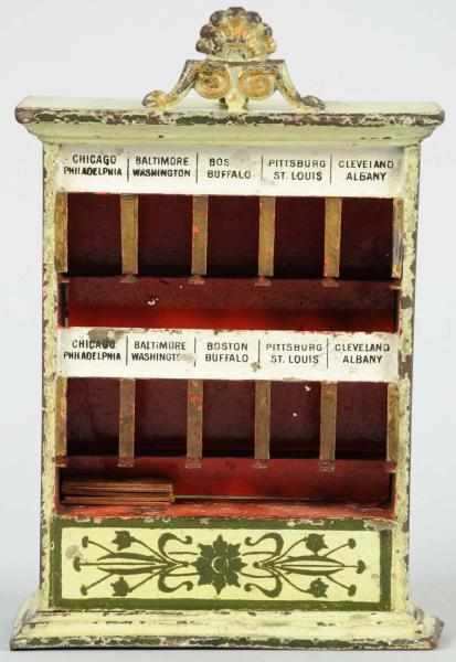 Appraisal: Hand-Painted Marklin Ticket Booth German Stamped Marklin on bottom Nice