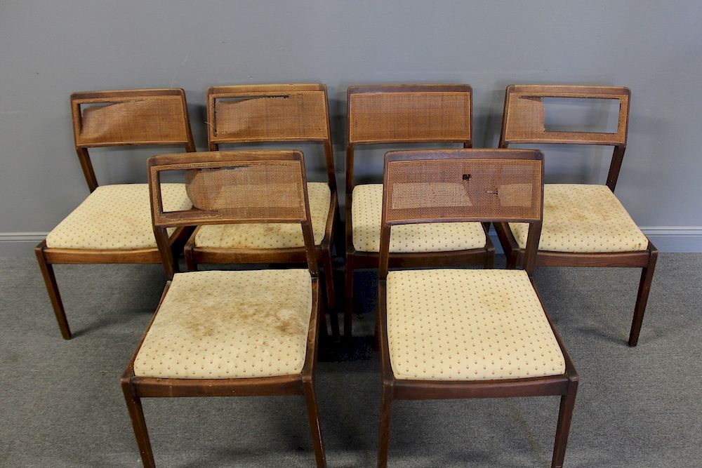 Appraisal: MIDCENTURY Jens Risom Playboy Chairs As Is From a New