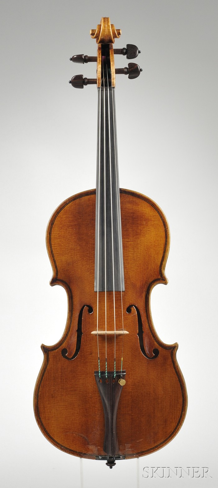 Appraisal: Italian Violin Stelio Maglia Cremona bearing the maker's signed label