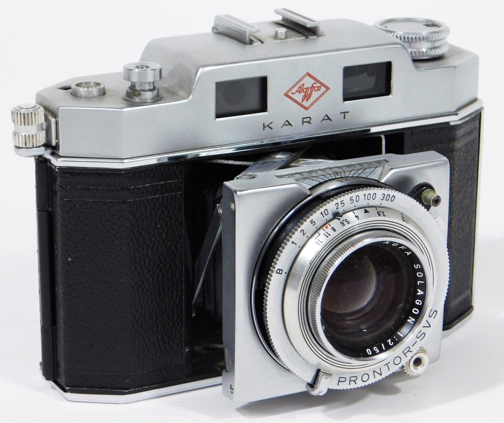 Appraisal: AGFA KARAT IV SOLAGON LENS MM F Agfa Karat IV