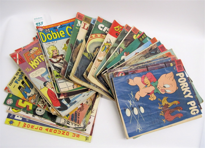 Appraisal: COMIC BOOKS APPROXIMATELY NINETY-FIVE from the 's and 's many