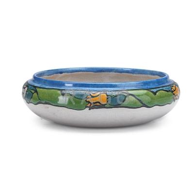 Appraisal: EDITH BROWN SATURDAY EVENING GIRLS Low bowl decorated in cuerda