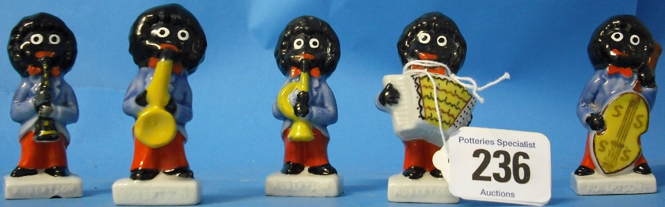 Appraisal: Set Of Wade Golly Musicians made for Robertson Jam in