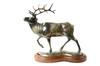 Appraisal: BRONZE SCULPTURE - Standing Elk by Robert Deurloo ID -