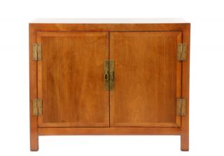 Appraisal: Small Mid Century Modern Cabinet American mid th century A