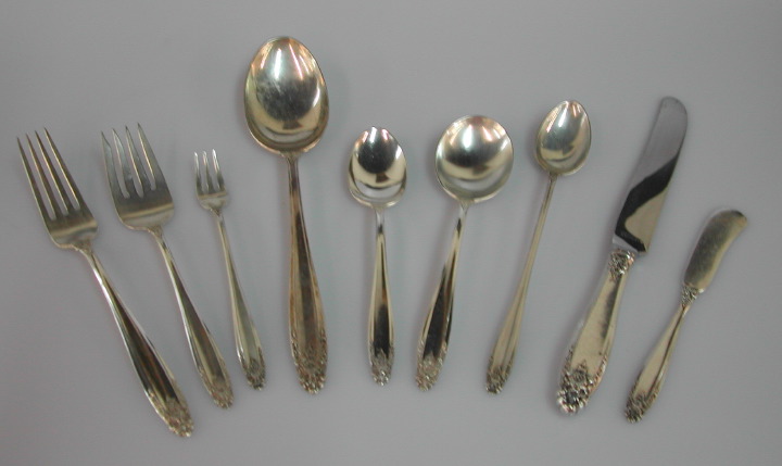 Appraisal: Eighty-One-Piece International Sterling Silver Prelude Partial Flatware Service for twelve