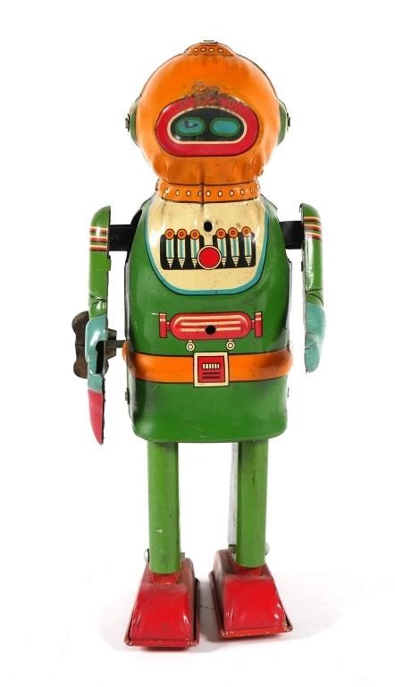 Appraisal: NAITO SHOTEN INTERPLANETARY EXPLORER WIND-UP TOYMade in Japan tin litho