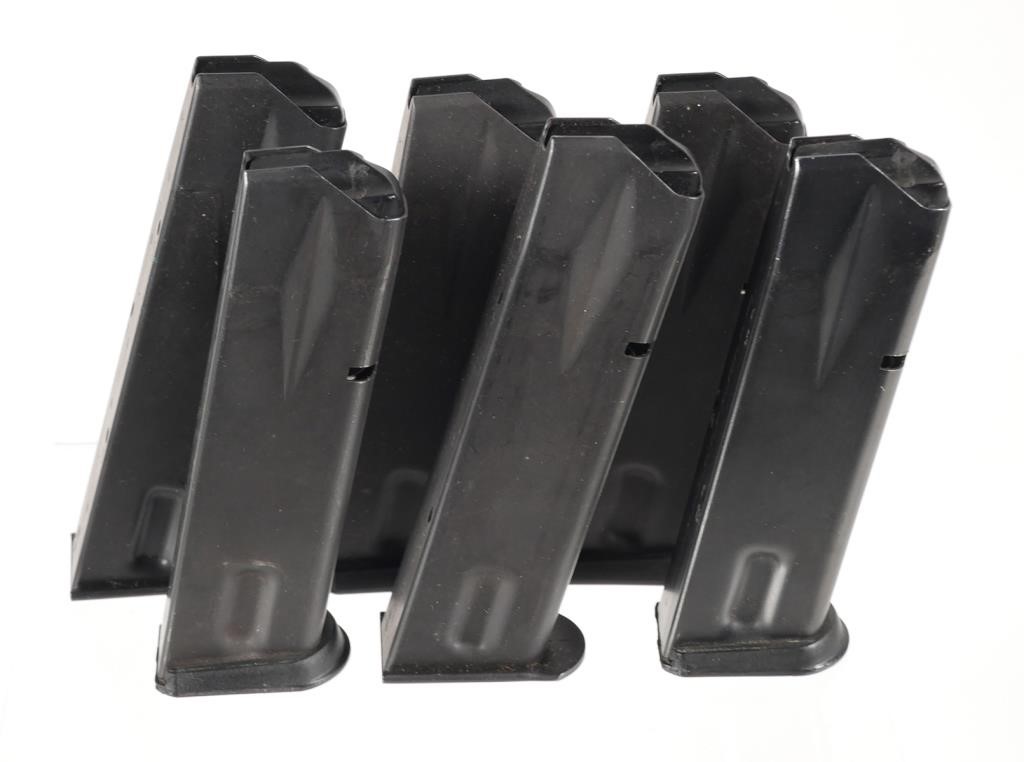 Appraisal: Three each factory Sig Sauer magazines -- for P and