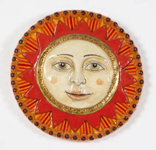 Appraisal: Sergio Bustamante b Mexican Smiling sun signed and numbered in