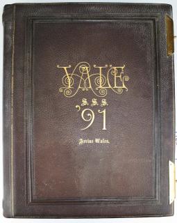 Appraisal: Yale Photo Album W Large Photos includes cabinet photos of