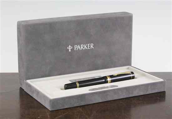 Appraisal: A Parker Duofold Centennial fountain pen in original box and