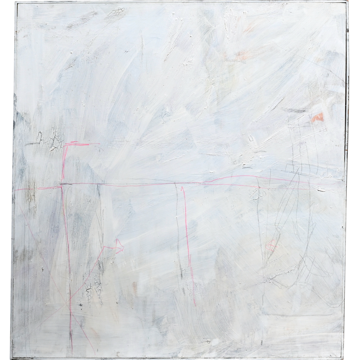 Appraisal: S D PEARLMAN LARGE SCALE ABSTRACT PAINTING S D Pearlman