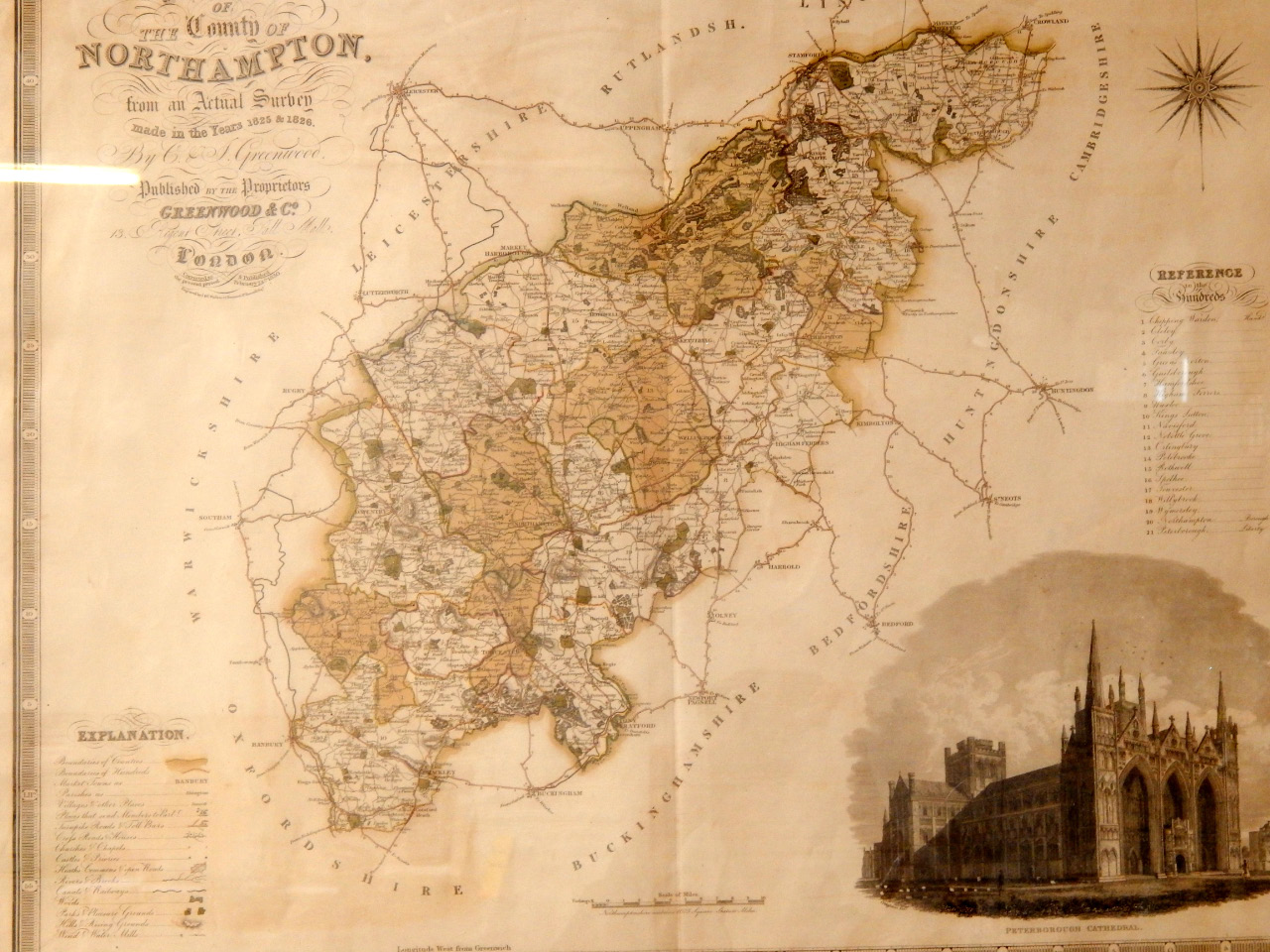 Appraisal: J E C Walker Map of the County of Northampton