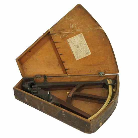 Appraisal: An American Nautical Octant Instrument F W Lincoln Jr Wood