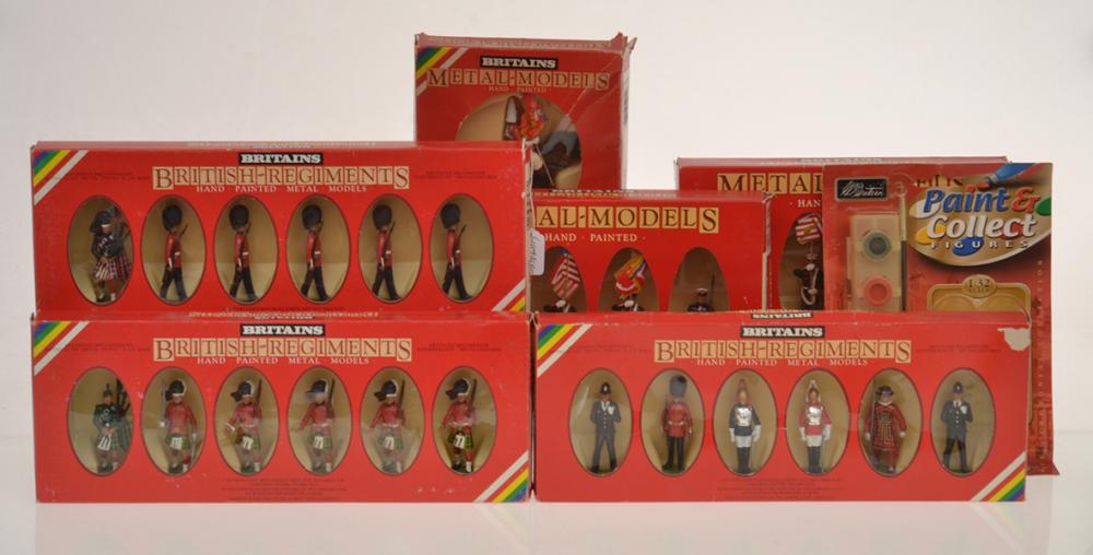 Appraisal: COLLECTION OF BOXED MODERN BRITAINS