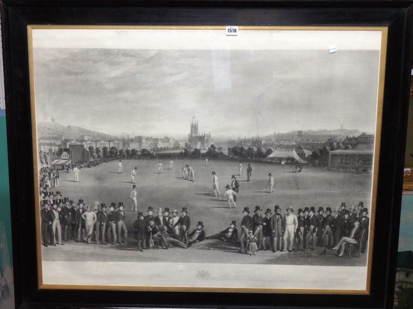 Appraisal: After William Drummond Charles Bas be The Cricket Match between