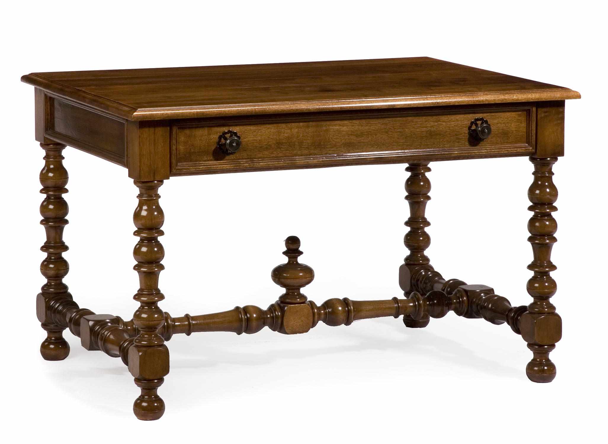 Appraisal: A Continental Baroque style walnut table height in width in