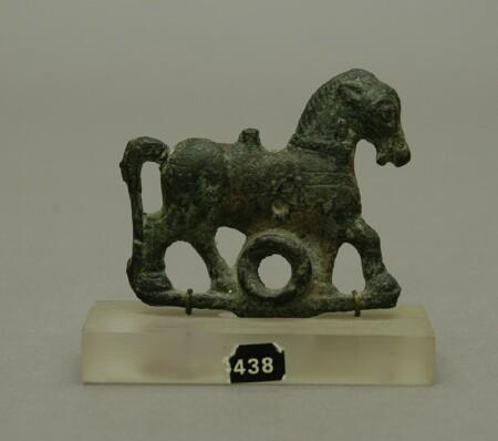 Appraisal: Archaistic Bronze Horse Figure in x in