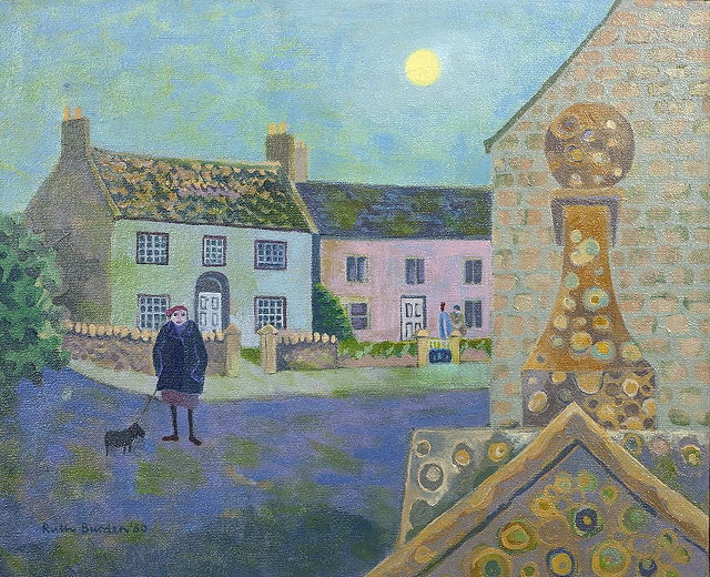 Appraisal: Ruth Burden British - Colyton Evening signed and dated lower