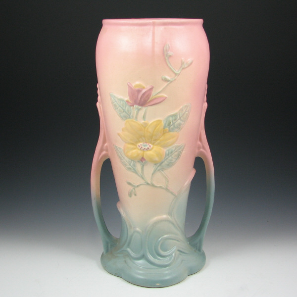 Appraisal: Hull Magnolia - Floor Vase - Mint Magnolia Matte floor