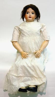 Appraisal: An Armand Marseille large bisque head doll with brown fixed