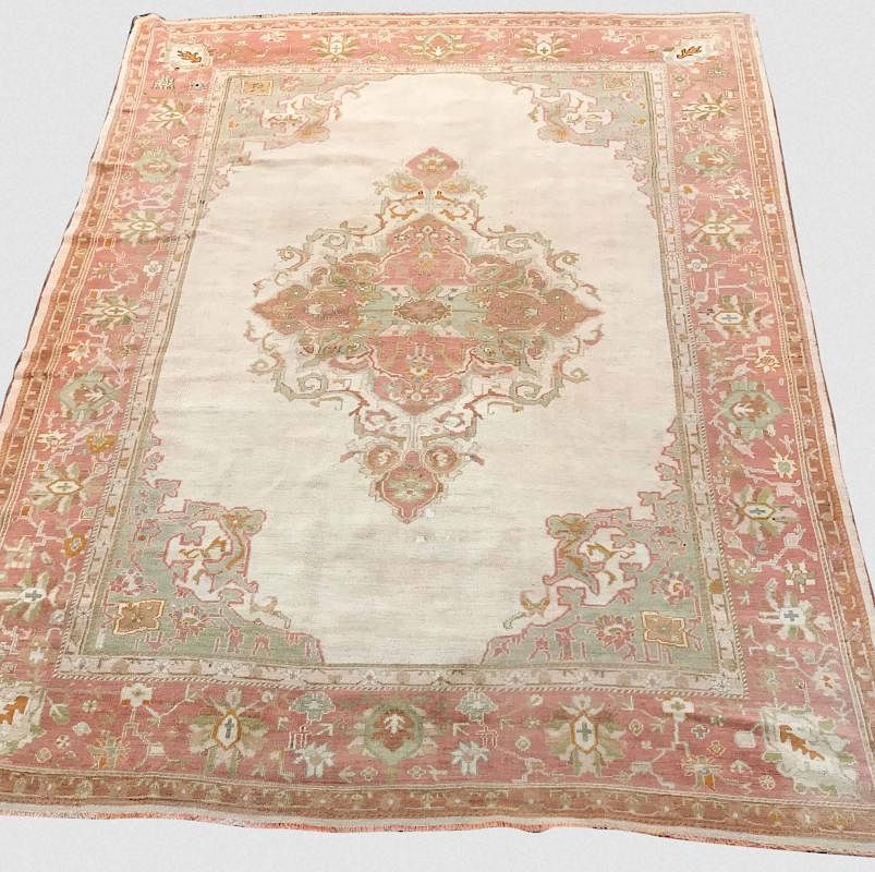 Appraisal: Ushak Carpet Turkey late th century Ushak Carpet Turkey late