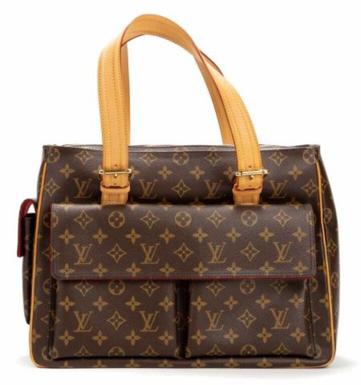 Appraisal: Louis Vuitton Multipli-Cite shoulder bag in brown monogram coated canvas