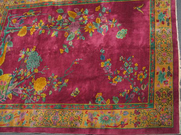 Appraisal: A Chinese Deco carpet size approximately ft x ft