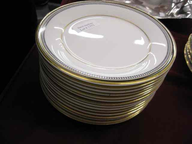 Appraisal: Royal Doulton China Bread Plates ''Pavanne'' '' excellent