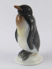 Appraisal: A Rosenthal ceramic figure of a penguin impressed model No