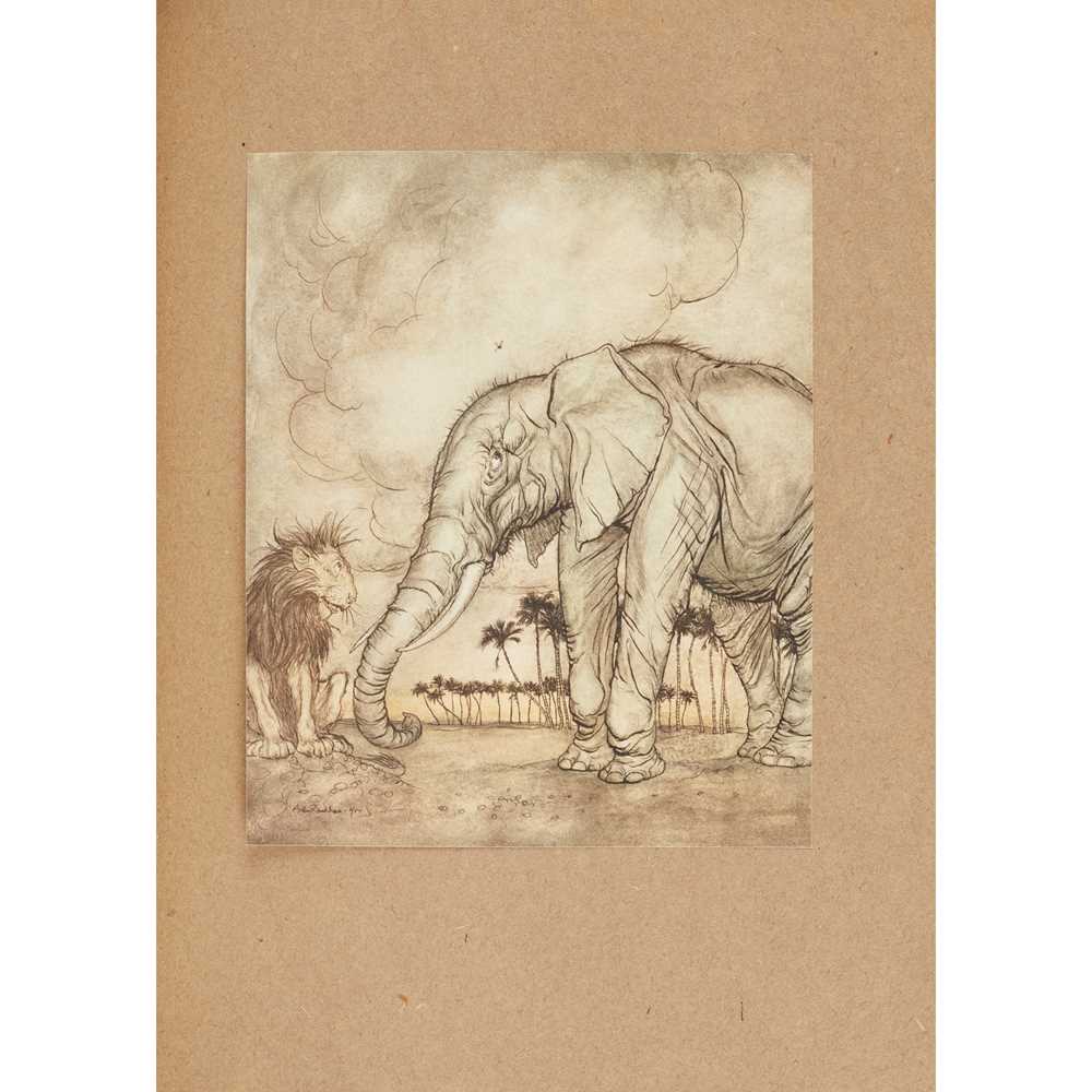 Appraisal: RACKHAM ARTHUR ILLUSTRATOR AESOP'S FABLES London William Heinemann to number