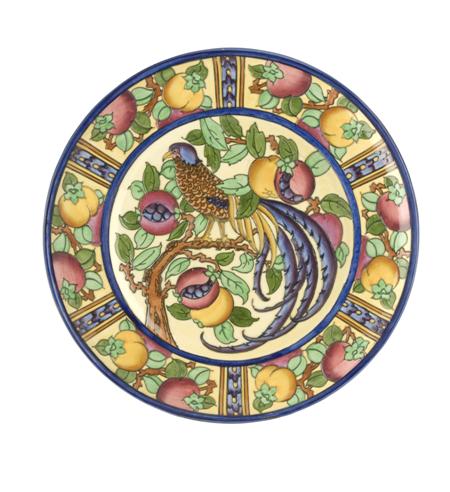 Appraisal: CHARLOTTE RHEAD FOR BURLEIGH WARE PHEASANT CHARGER PATTERN CIRCA centrally